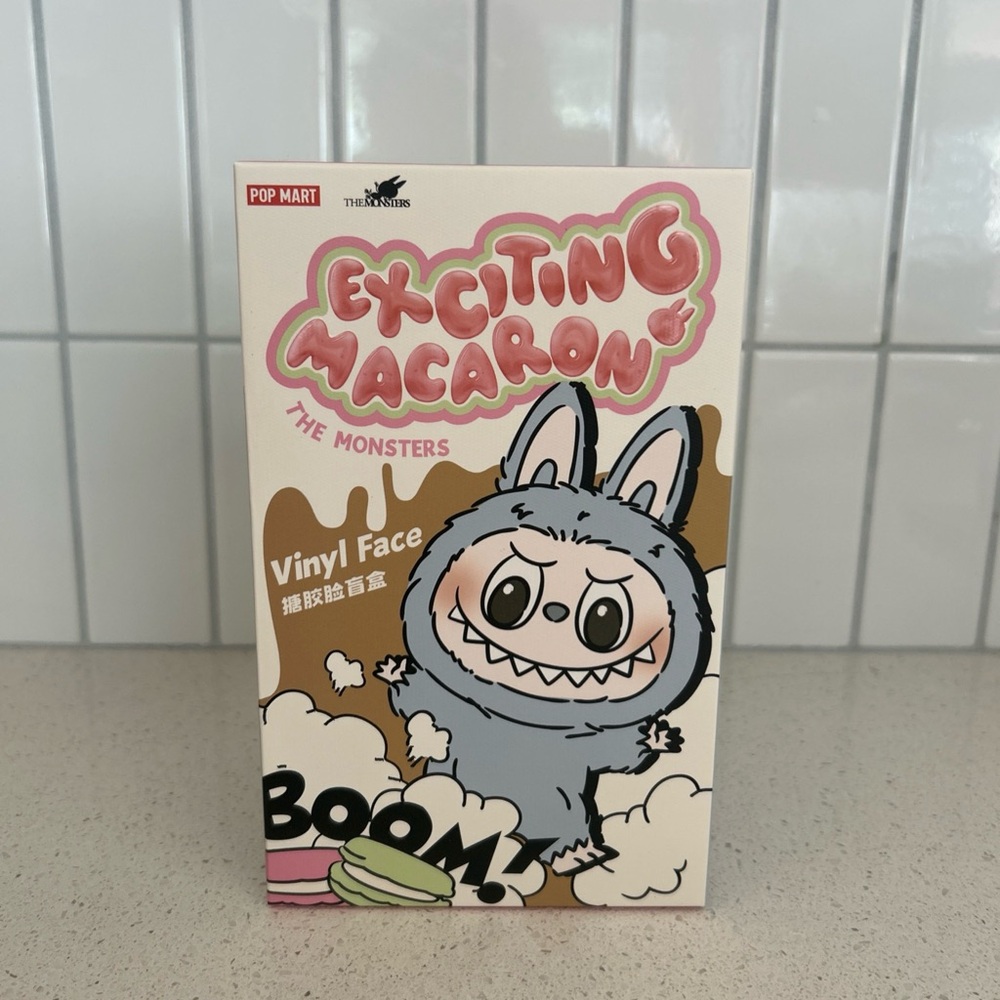 Pop Mart Exciting Macaron Vinyl Face Figure Sesame Color